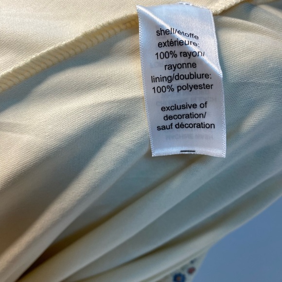 (NWOT) Maurices Multiple colors whit flowers and stripes, sleeveless small dress - Picture 5 of 6